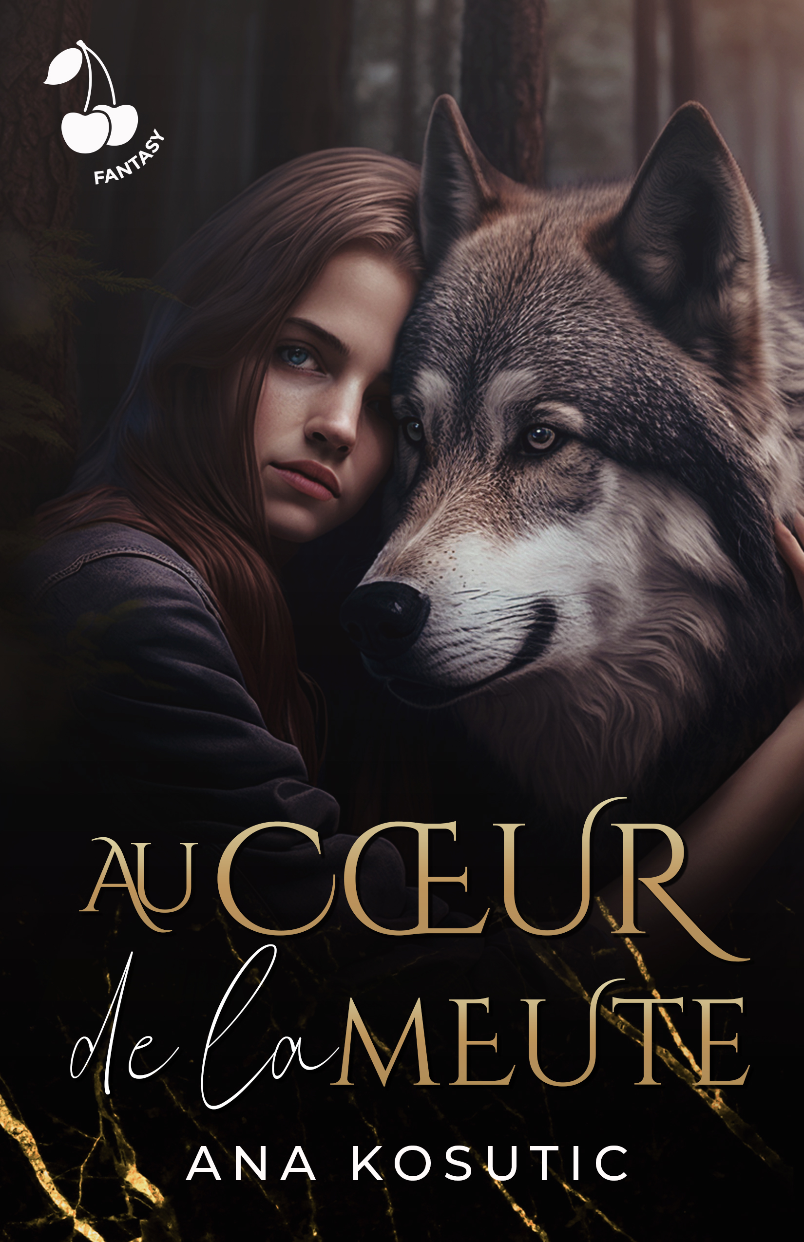Au coeur de la meute Ana Kosutic Fantasy Cherry Publishing